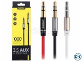 REMAX 1M 3.5mm AUX RM-L100 Male To Male Stereo Audio Cable