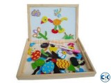 3D MAGNETIC WOODEN DRAWING BOARD A 084