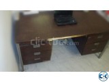 Office Table Good quality wood 5ft long Office Table Good quality wood 5ft long