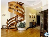 WOODEN STAIR DESIGN CONSTRUCTION 1
