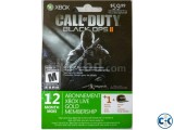 12 Month Xbox Live Gold Membership 1 month free bonus