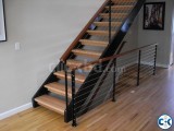 WOODEN STAIR DESIGN CONSTRUCTION 1