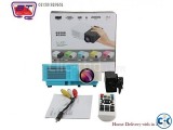 caiwei LED mini projector with TV