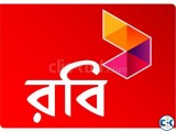 VIP ROBI number sell prize fixed