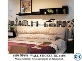ওয়াল স্টিকার WALL STICKER TK. 1100 - PER PC.