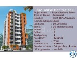1475 sft Flat khilgaon 9th floor
