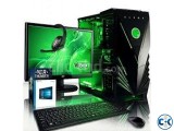Core i 3 With LED 17 Gameing PC সাথে ফ্রী Pen Drive