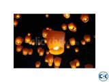 Pack Of 10 Pieces Sky Lantern Fanush