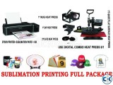 Sublimation Machine Full Package
