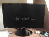 HP Samsung 19 LED monitor with mark