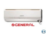 GENERAL 1TON SPLIT AC JAPAN 3 YEARS GUARRANTY ORIGINAL NEW