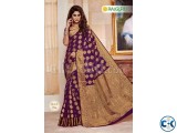 Original Rajguru Silk Katan Saree -1pc