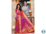 Original Rajguru Silk Katan Saree -1pc