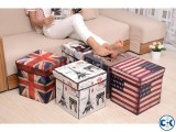 Sitting stool Portable box 2 pis combo
