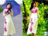 ব্লক প্রিন্টেড থ্রী-পিস Original প্রয়োজন এ কল করুন 01858-58