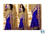 Indian Designer Georgette Embroidered Saree
