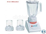 4in 1 Blender 4 8 Speeds Electric Food Blender DL-718