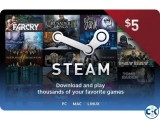 Steam Wallet 5 Game Wallet BD