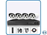 4pcs CCTV HD Camera package Full Night vision