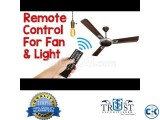 Remote Control Switch Fan Light