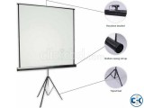 70 x 70 Tripod Screen for LCD Projector