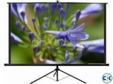 Tripod Projector Screen 70 x 70