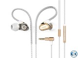 REMAX Dual Moving-Coil Stereo Headphone with Mic - RM-580