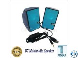 D7 Multimedia Speaker Mini USB 2.0 New