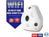 VR CCTV IP Wifi Camera 360