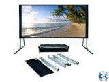 Dopah Fast Fold Projector Screen 180 Diagonal 144 x 108