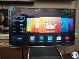 WICON 43 SMART GOLD DOUAL GLASS LED TV