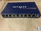 NETGEAR ProSAFE 8-Port Fast Ethernet Switch FS108