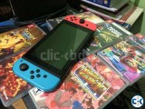 Nintendo Switch 32GB with Neon Red Neon Blue Joy-Con