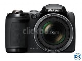 Nikon Coolpix L310 Digital Camera - Black 14.1MP