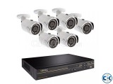 6 Channel CCTV System 40 full Package 41