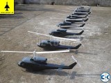 B-212 Helicopter Model Aircraft