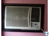 1.5 ton window AC Brand LG Gold series