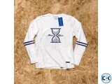 Full sleeve white T-shirt Hour Glass