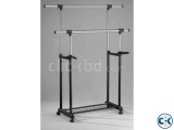 APPAREL DOUBLE HANGER RACK - SINGLE RACK