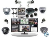 Full Package 4picc CC camera 4Channel DvR .