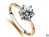 Rose Gold Plated finger Ring for woman