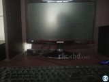 Full Desktop Computer. Monitor CPU