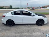 2012 Mazda MAZDA3 Off White with 79912 Miles