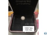 DIAMOND WITH GOLD NOSE PIN 50 OFF