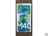 Brand New Samsung M40 Official Intact Box Brand New Samsung M40 Official Intact Box
