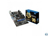 MSI Matherbord MSI H81M-E33 DDR3 HD Gaming MoBo.