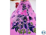 Pink Color Skin Print Cotton Three Piece স্ক্রীন প্রিন্ট