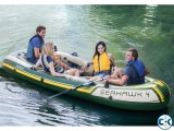 Intex Seahawk 4 Inflatable Air Boat 4 Person