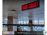 LED Moving Display Board P10 One Color Screen Fixed Name Pla