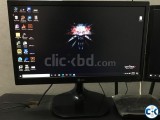 2 LED Monitor is up for sell with warrenty LG 19.5 । Sams